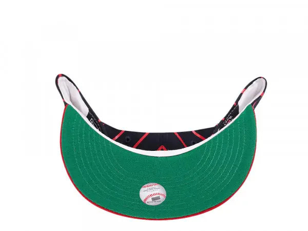 Atlanta Braves Navy/Red City Arch New Era 9FIFTY Snapback Hat