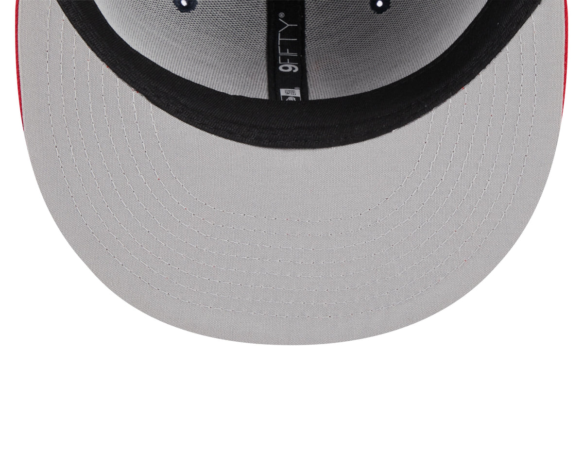 Boston Red Sox Navy/Red Vintage New Era 9FIFTY Snapback Hat