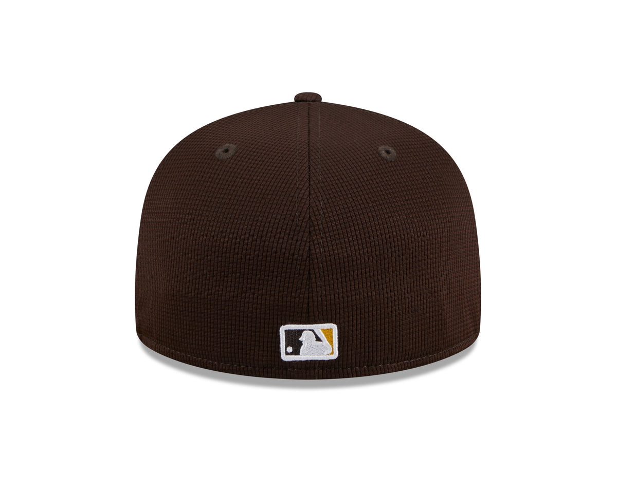 Men's San Diego Padres New Era Brown 2024 Batting Practice 59FIFTY Fitted Hat