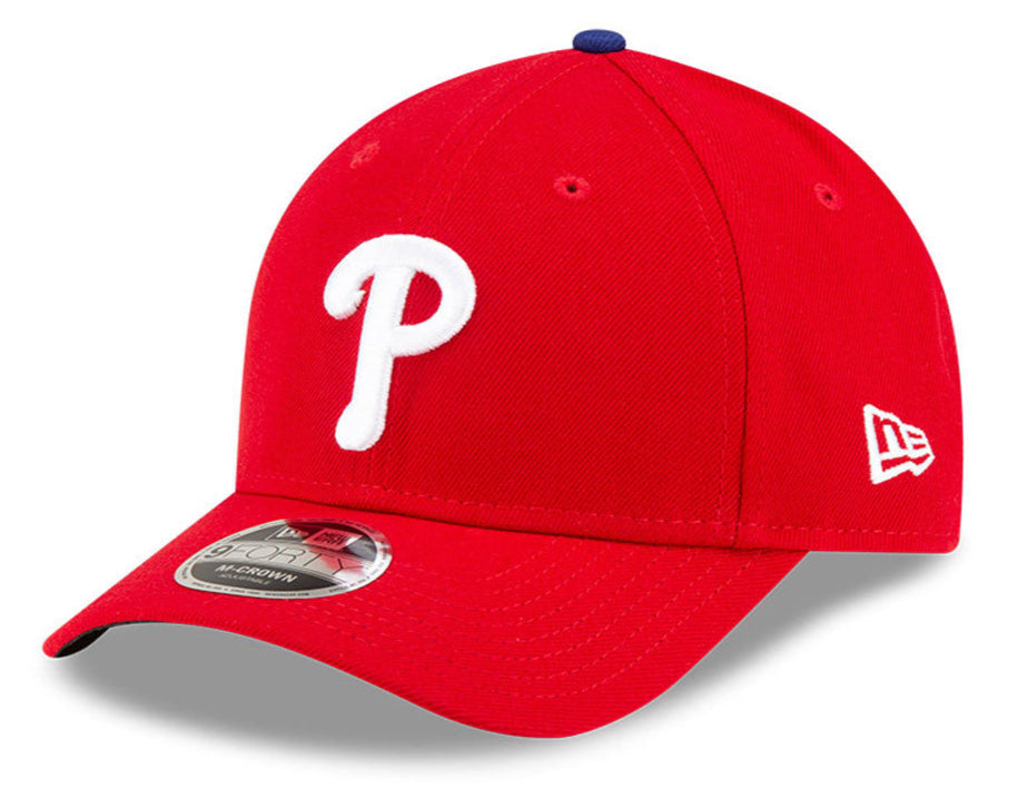 Philadelphia Phillies Red New Era Player Replica M-Crown 9FORTY Adjustable Hat