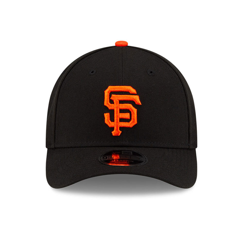 Gorra ajustable 9FORTY M-Crown negra New Era Player Replica de los San Francisco Giants