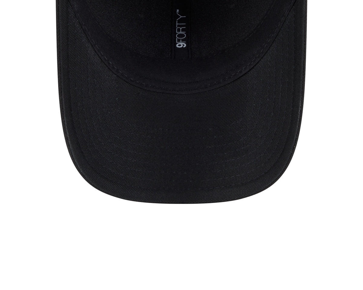 Gorra ajustable 9FORTY M-Crown negra New Era Player Replica de los San Francisco Giants