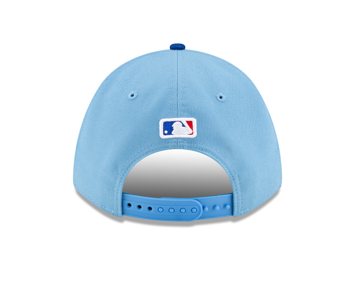 Texas Rangers Blue Alternate New Era Player Replica M-Crown 9FORTY Adjustable Hat