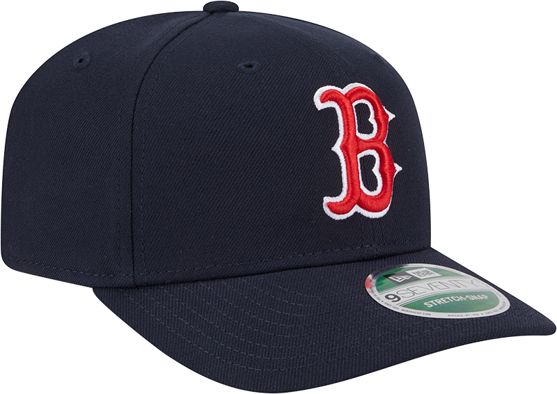Boston Red Sox Navy New Era Player Replica 9SEVENTY Stretch Snap Adjustable Hat