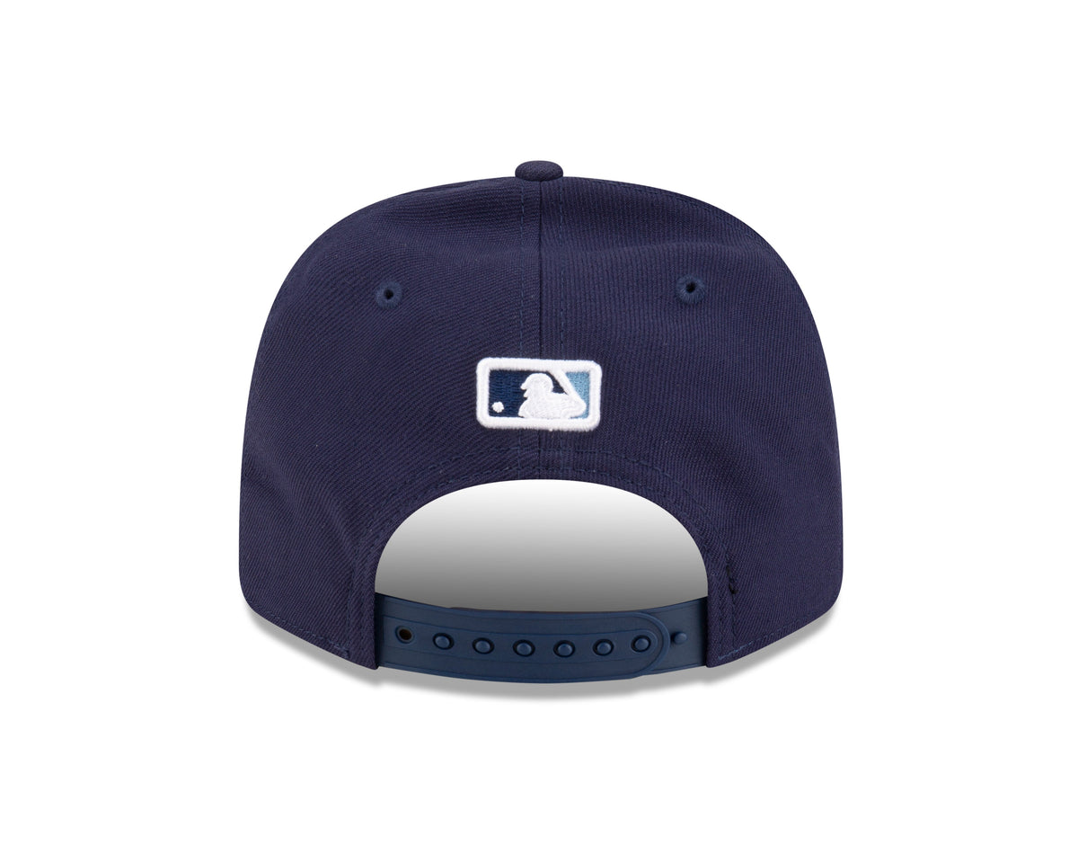 Tampa Bay Rays Navy New Era Player Replica 9SEVENTY Stretch Snap Adjustable Hat