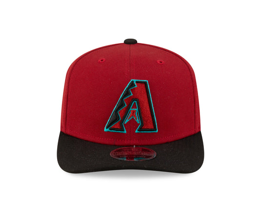 Gorra ajustable Stretch Snap New Era Player Replica 9SEVENTY roja de los Arizona Diamondbacks