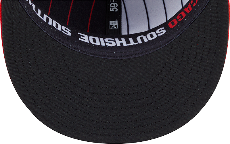 Chicago White Sox New Era 2025 City Connect Alternate 59FIFTY Fitted Hat - Black/Red