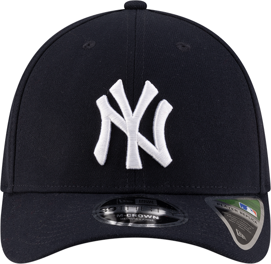 New York Yankees New Era M-Crown Player Replica 39Thirty Navy Flex Fit Hat