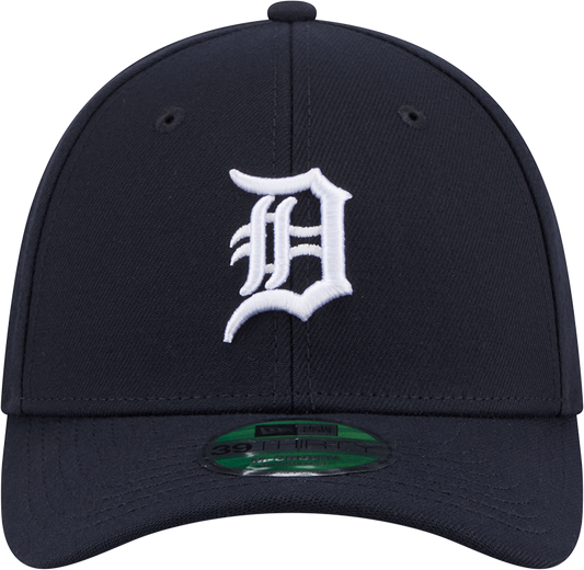 Detroit Tigers New Era M-Crown Player Replica 39Thirty Navy Flex Fit Hat