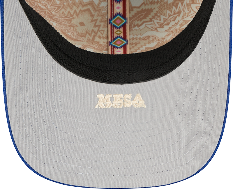 Chicago Cubs New Era 2026 Spring Training M-Crown 39Thirty Player Replica Blue Flex Fit Hat