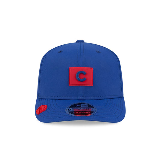 Gorra ajustable Stretch Snap New Era 2026 Clubhouse 9SEVENTY de los Chicago Cubs - Azul real