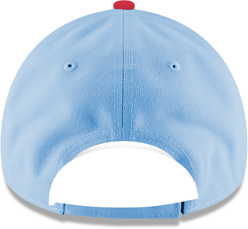 Youth Chicago Cubs Guitar Bear Alternate 9FORTY Adjustable Chrome/Sky Blue Cap By New Era