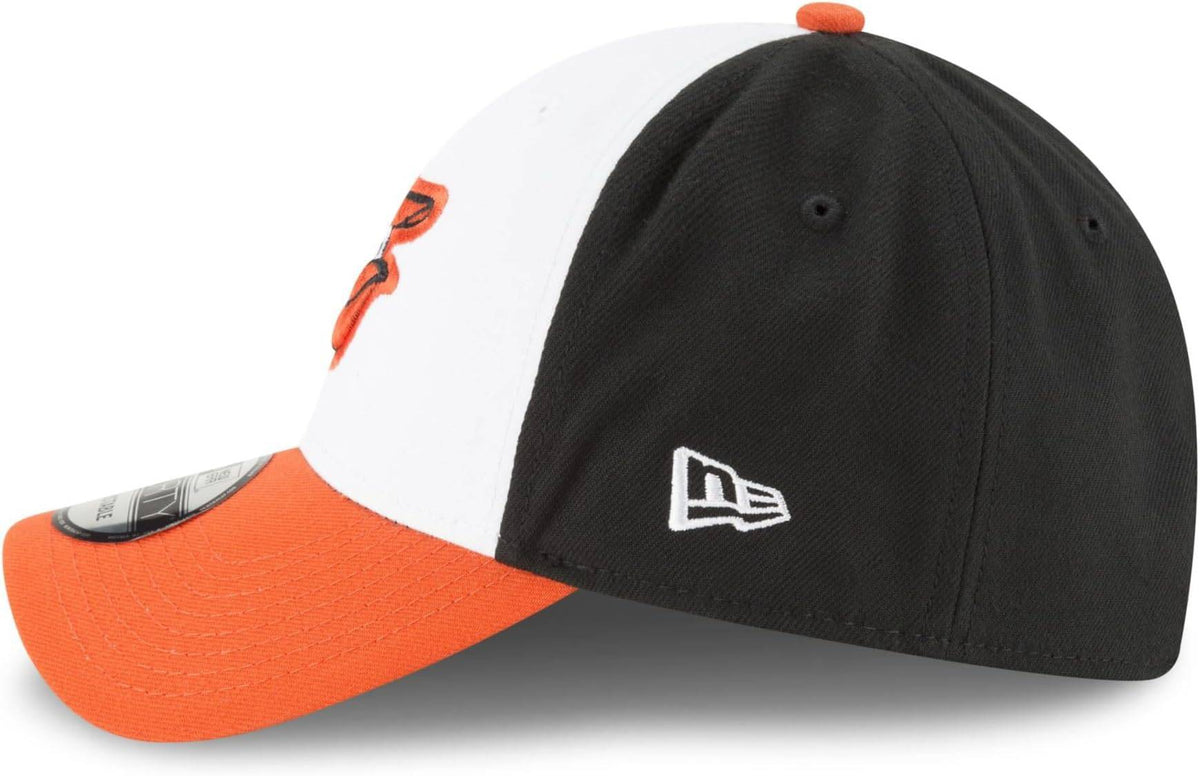 Gorra ajustable de béisbol The League 9FORTY de los Baltimore Orioles para hombre, versión de local