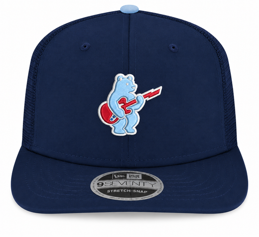 Gorra Trucker Chicago Cubs New Era Sky Guitar Bear Azul Marino Alternativa 2 9SEVENTY
