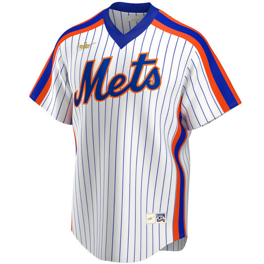 Men's Nike Mike Piazza New York Mets Cooperstown Collection Royal Pinstripe Replica Jersey