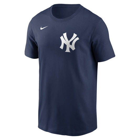 Men's Aaron Judge New York Yankees Nike Navy Name & Number T-Shirt