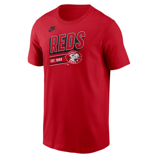 Camiseta retro roja Nike Cooperstown de los Cincinnati Reds para hombre