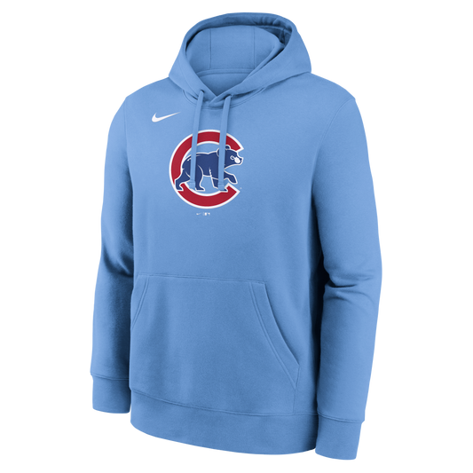 Sudadera con capucha Nike Inside Job Valor Blue de los Chicago Cubs para hombre