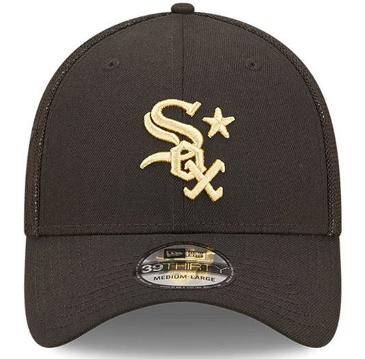 Gorra Chicago White Sox New Era 2022 All Star Game Negro/ Dorado 39THIRTY Flex Fit