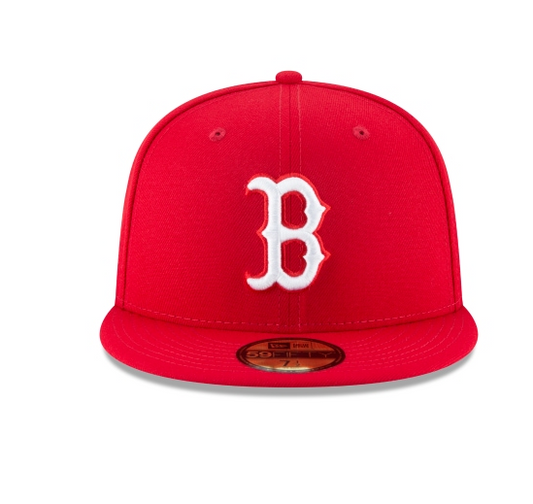 Men's Boston Red Sox New Era Red 59FIFTY Hat