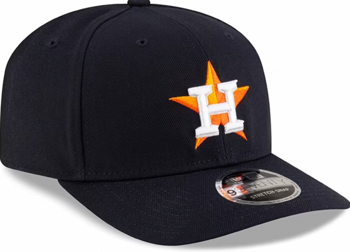 Houston Astros Navy New Era Player Replica 9SEVENTY Stretch Snap Adjustable Hat
