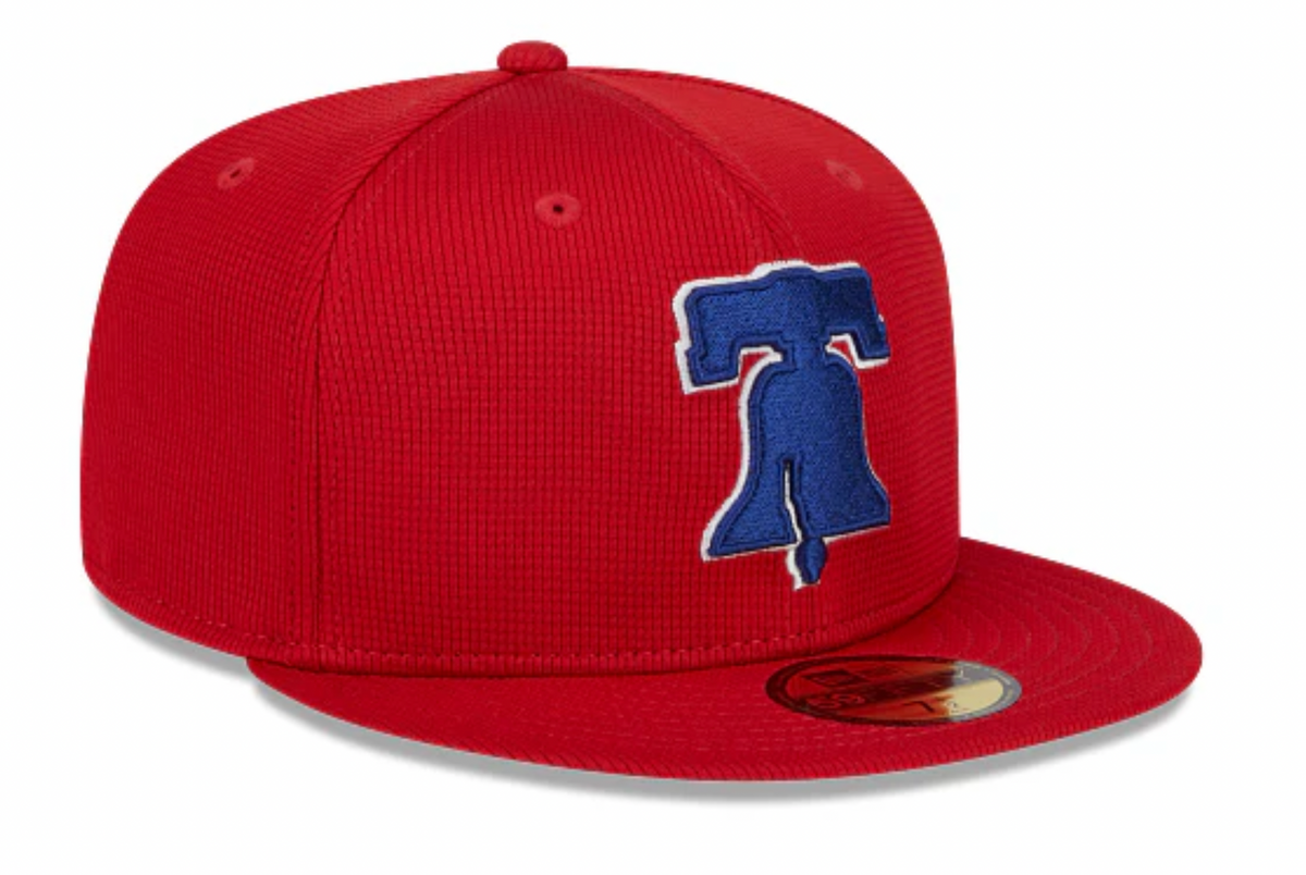 Philadelphia Phillies New Era Red 2025 Spring Training 59FIFTY Fitted Hat