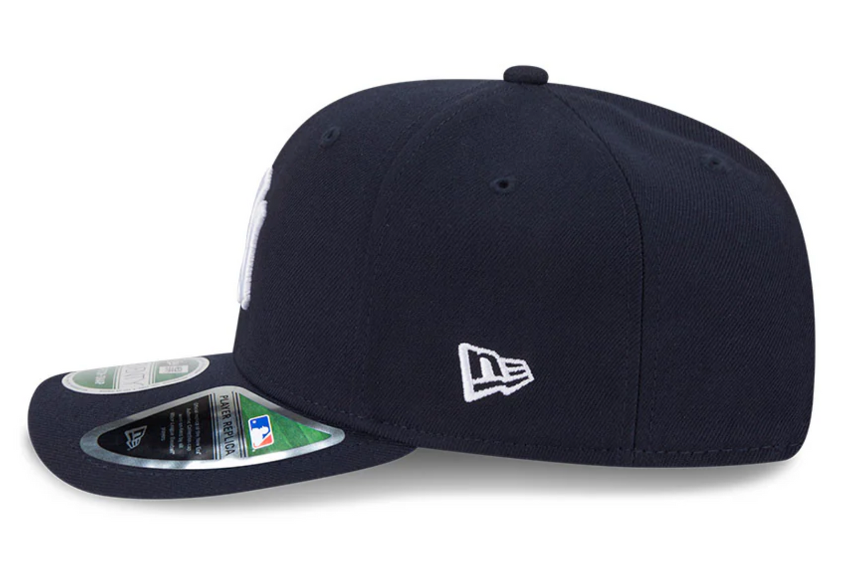 New York Yankes Navy New Era Player Replica 9SEVENTY Stretch Snap Adjustable Hat