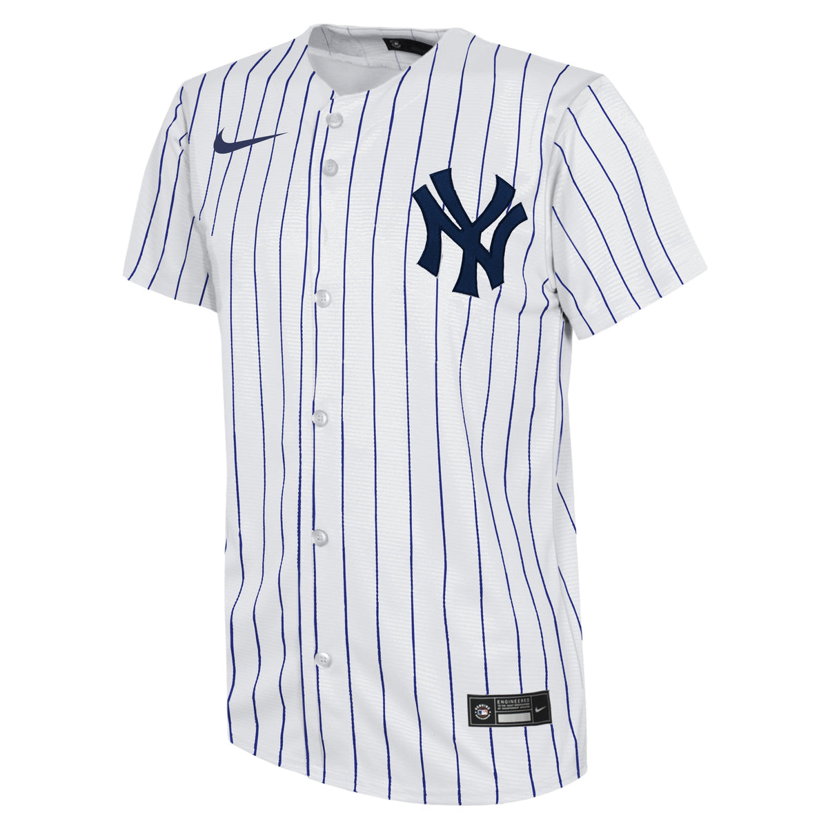 Camiseta réplica Nike juvenil de los New York Yankees, blanca, para partidos en casa