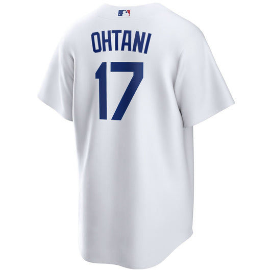 Men's Shohei Ohtani Los Angeles Dodgers Nike White Home Replica Team Jersey
