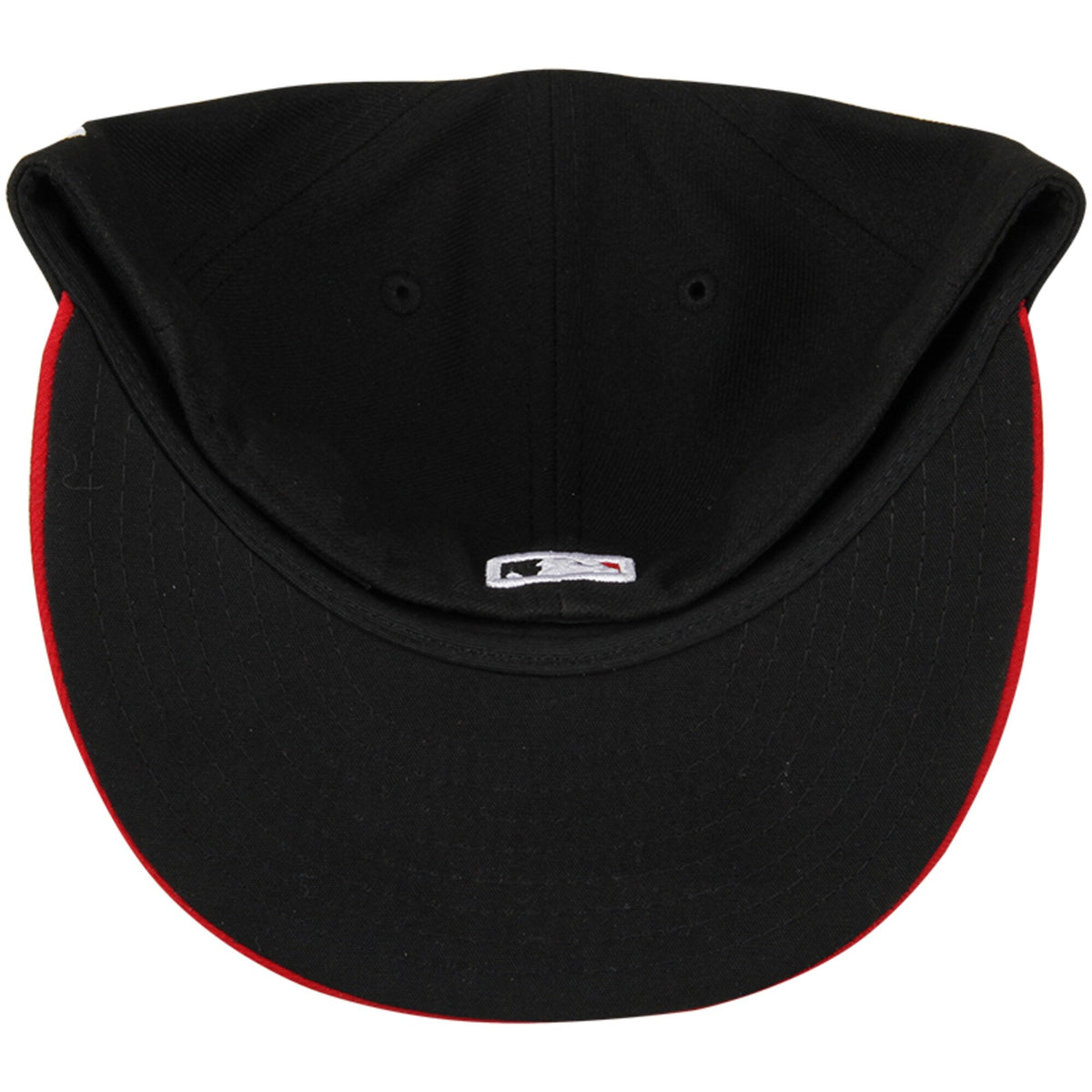 Men's Cincinnati Reds New Era Black/Red Alternate Authentic Collection On-Field 59FIFTY Fitted Hat