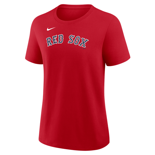 Men's David Ortiz Boston Red Sox Nike Red Name & Number T-Shirt