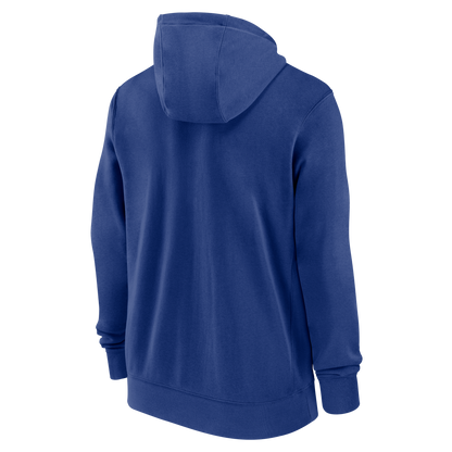 Sudadera con capucha Nike Mentor de los Chicago Cubs para hombre, con cremallera completa, color azul real