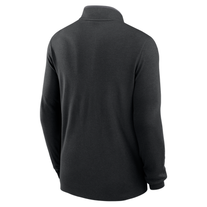 Men's Chicago Cubs Nike Victory Black Half Zip Pullover