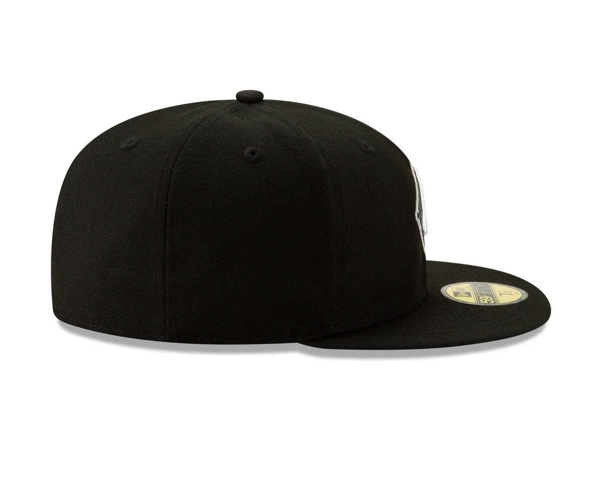 Chicago White Sox New Era Diamond Alternate Logo 59FIFTY Fitted Hat - Black