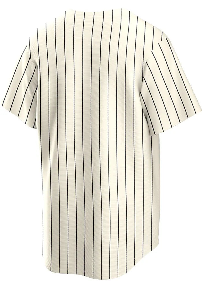 Camiseta réplica NIKE en blanco/negro de los Chicago White Sox Cooperstown Turn Back The Clock 1959 de local para hombre