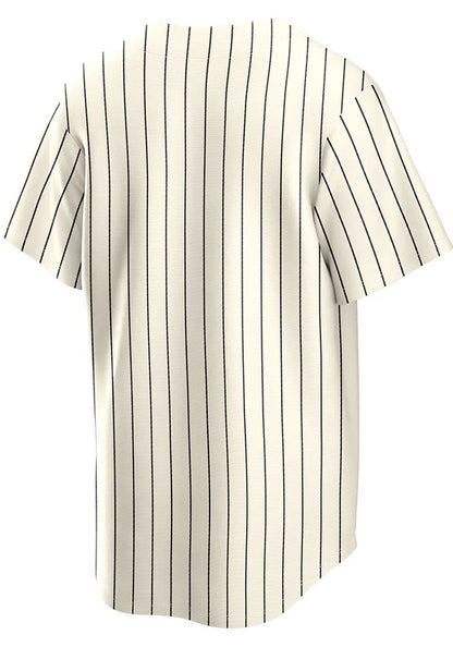Camiseta réplica NIKE en blanco/negro de los Chicago White Sox Cooperstown Turn Back The Clock 1959 de local para hombre