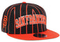 Gorra snapback New Era 9FIFTY de los San Francisco Giants con arco de la ciudad en negro/naranja