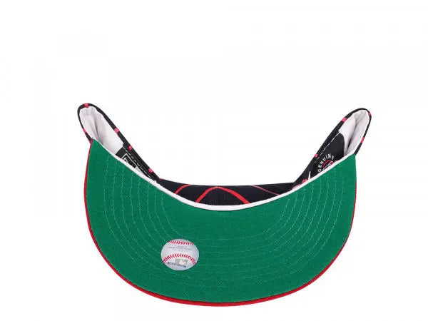 Boston Red Sox Navy/Red City Arch New Era 9FIFTY Snapback Hat