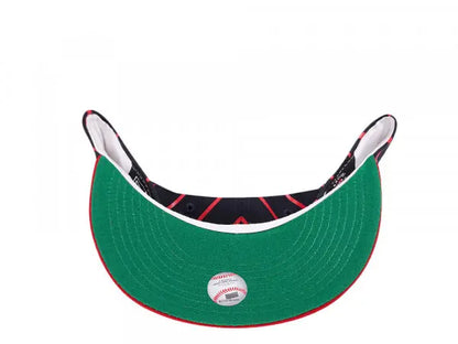 Atlanta Braves Navy/Red City Arch New Era 9FIFTY Snapback Hat
