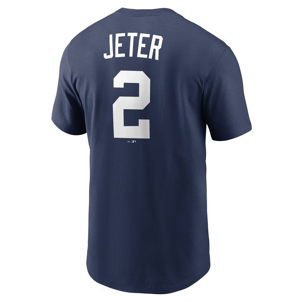 Men's Derek Jeter New York Yankees Nike Navy Name & Number T-Shirt