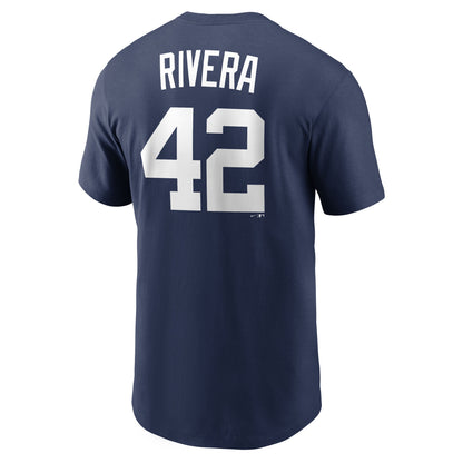 Men's Mariano Rivera New York Yankees Nike Navy Name & Number T-Shirt