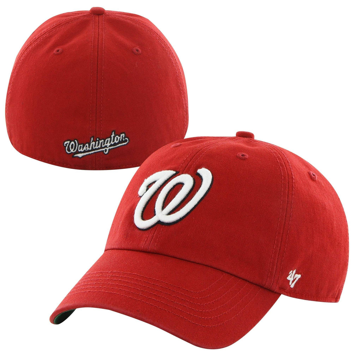 '47 Washington Nationals Red Home Franchise Fitted Dad Hat