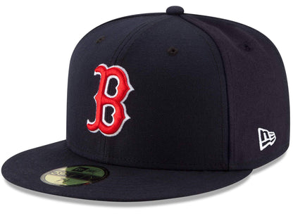 Men's Boston Red Sox New Era Navy Game Authentic Collection On-Field 59FIFTY Fitted Hat