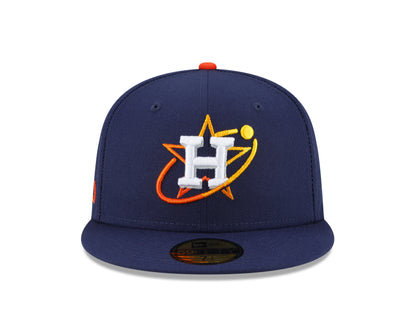 Gorra ajustada 59FIFTY New Era Houston Astros City Connect en azul marino para hombre