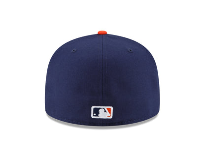 Gorra ajustada 59FIFTY New Era Houston Astros City Connect en azul marino para hombre