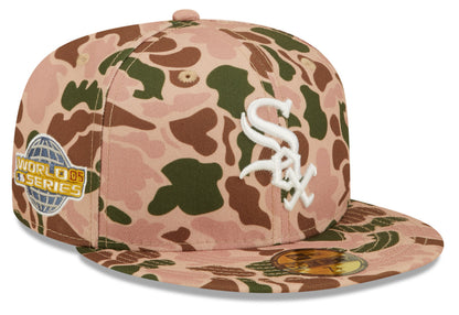 Gorra ajustada 59FIFTY New Era 2005 World Series Duck Camo de los Chicago White Sox