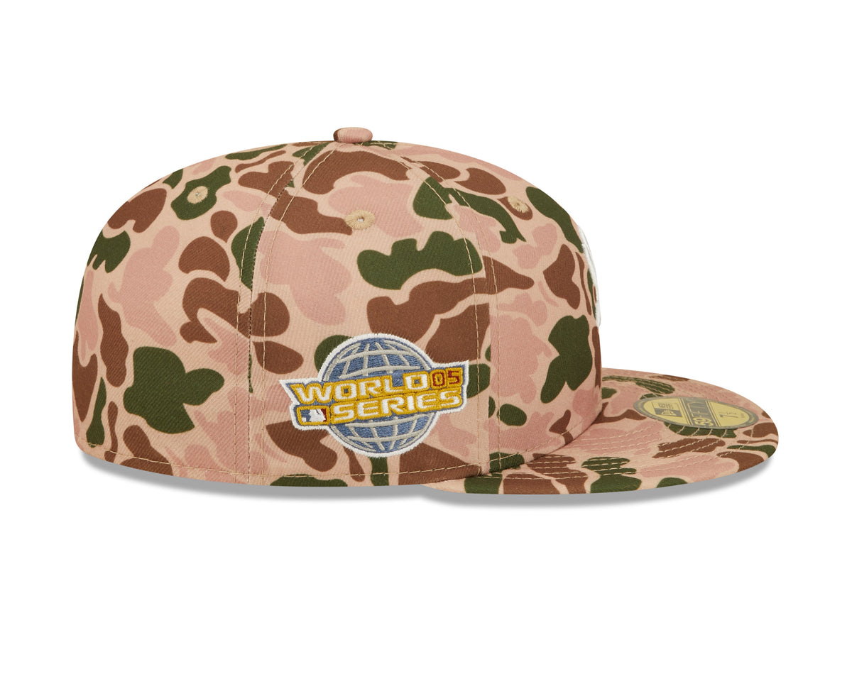 Gorra ajustada 59FIFTY New Era 2005 World Series Duck Camo de los Chicago White Sox