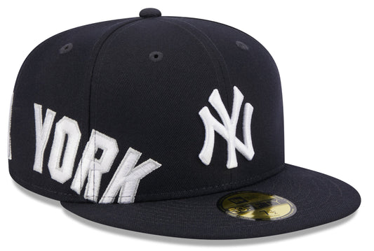 New York Yankees New Era Navy Arch 59FIFTY Fitted Hat