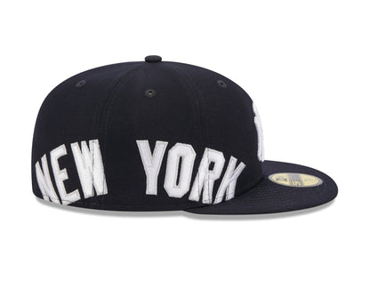 New York Yankees New Era Navy Arch 59FIFTY Fitted Hat