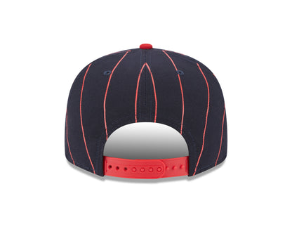 Boston Red Sox Navy/Red Vintage New Era 9FIFTY Snapback Hat